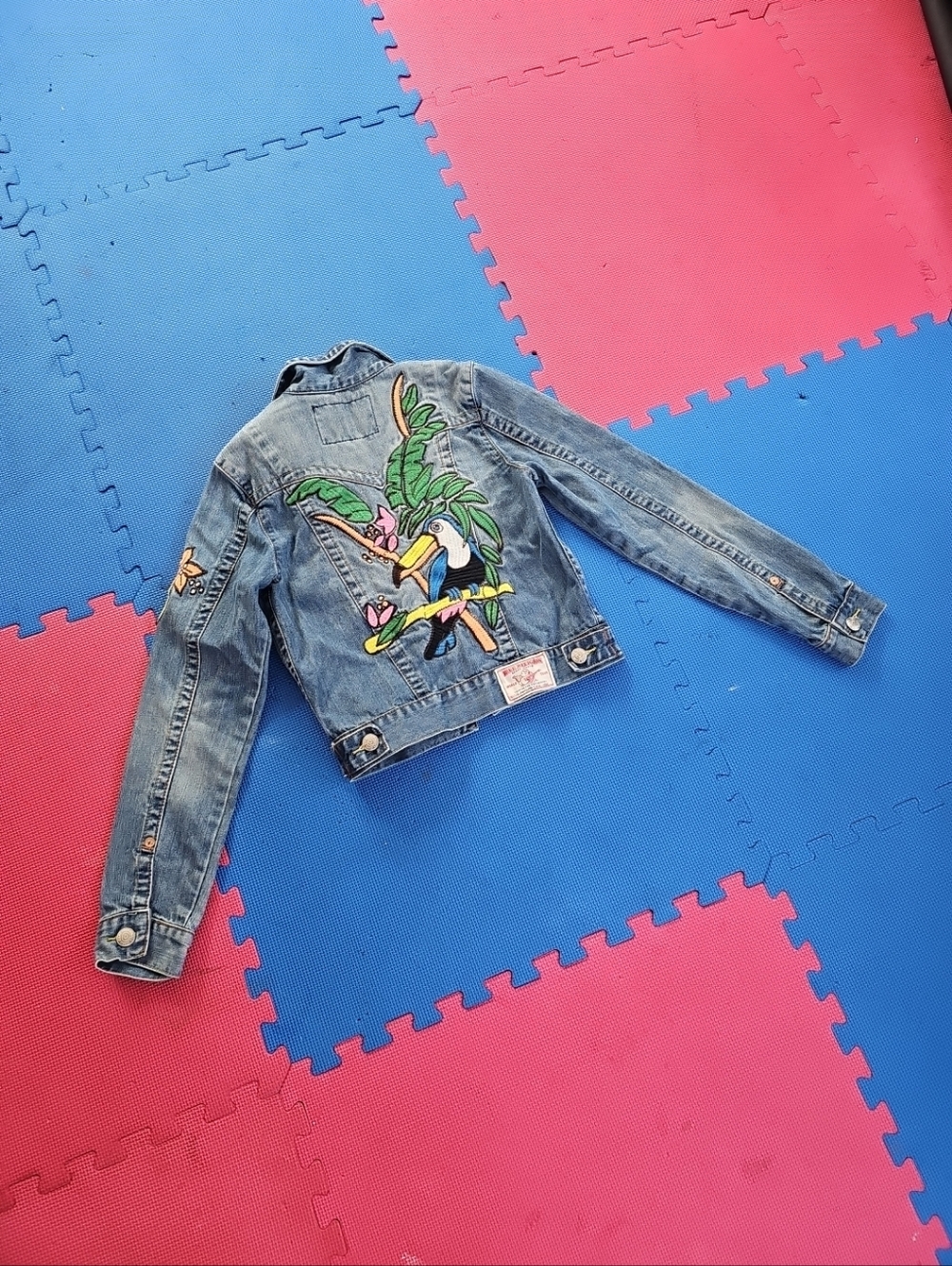 True Religion Jimmy Super T Denim Jacket Size M